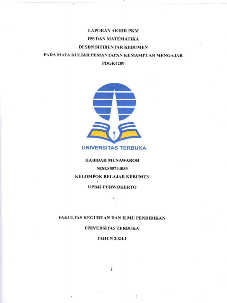 Laporan PKM New | PDF