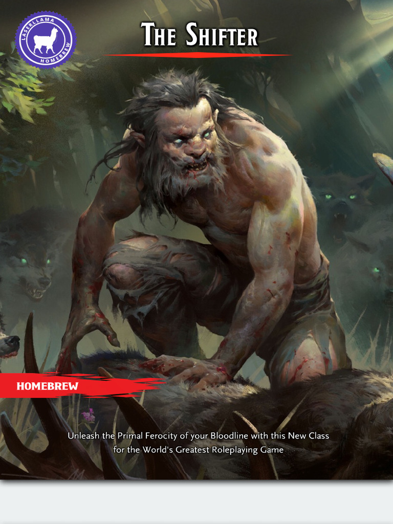 Shifter Class Overview and Abilities | PDF | Predation | Reptile