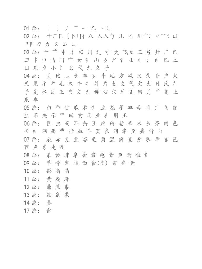 华文 部首 | PDF