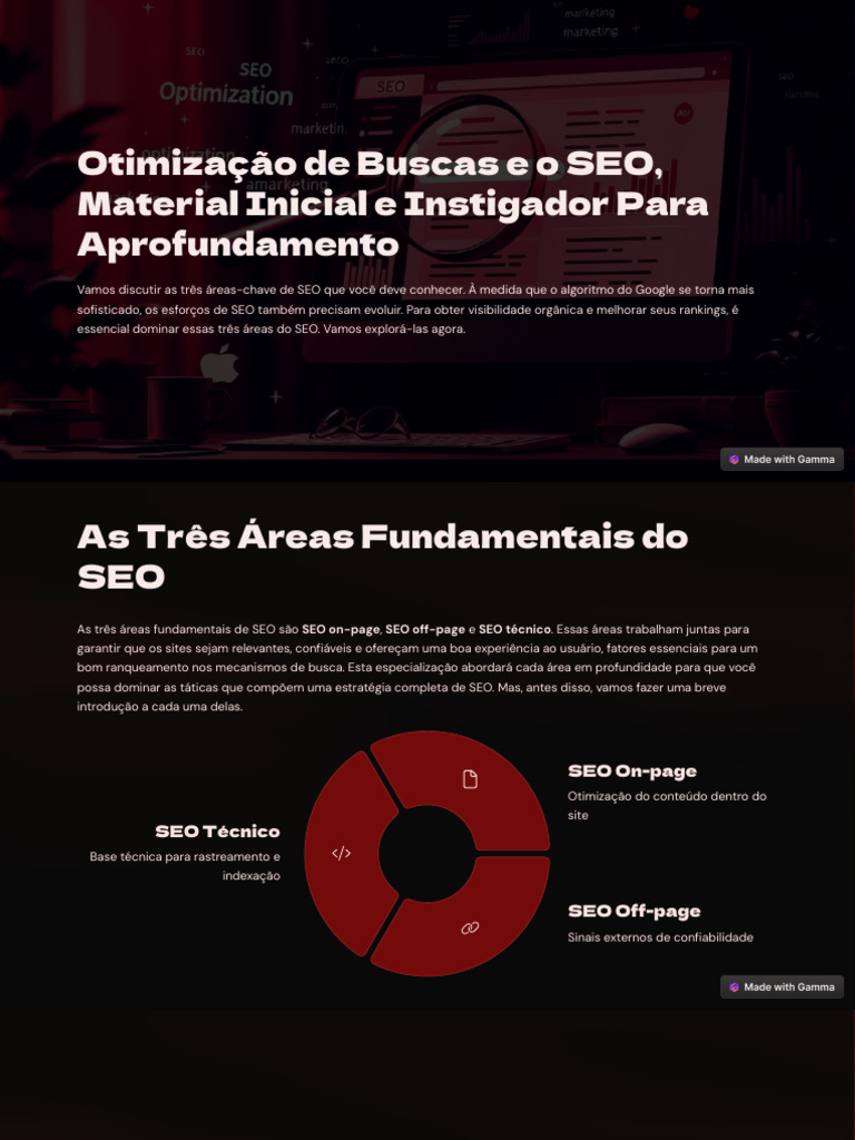 Fundamentos do SEO: On-page, Off-page e Técnico | PDF | SEO | Informática