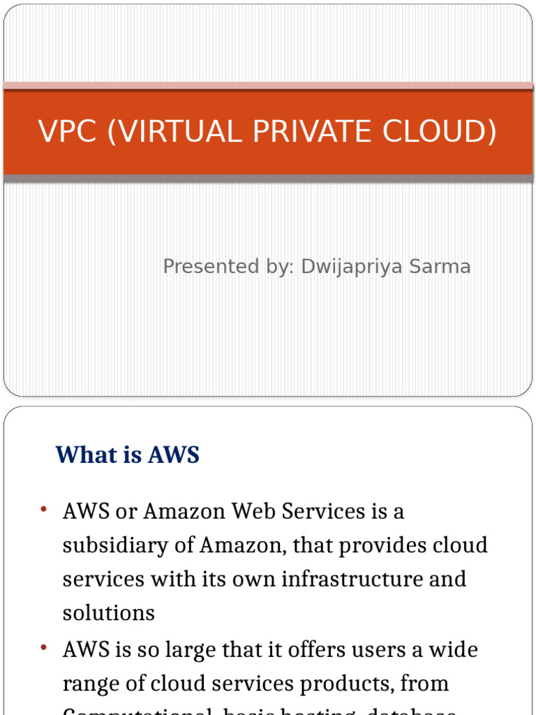 AWS VPC Setup Guide | PDF | Cloud Computing | Computer Network