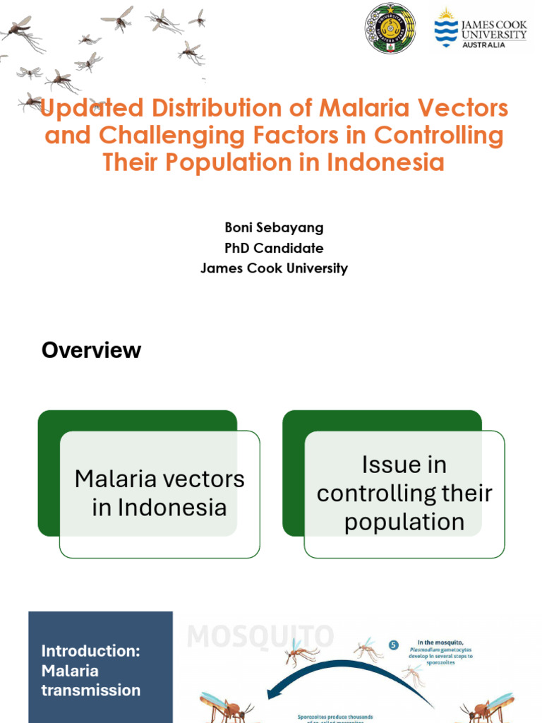 Malaria Vector Control Challenges in Indonesia | PDF | Malaria | Mosquito