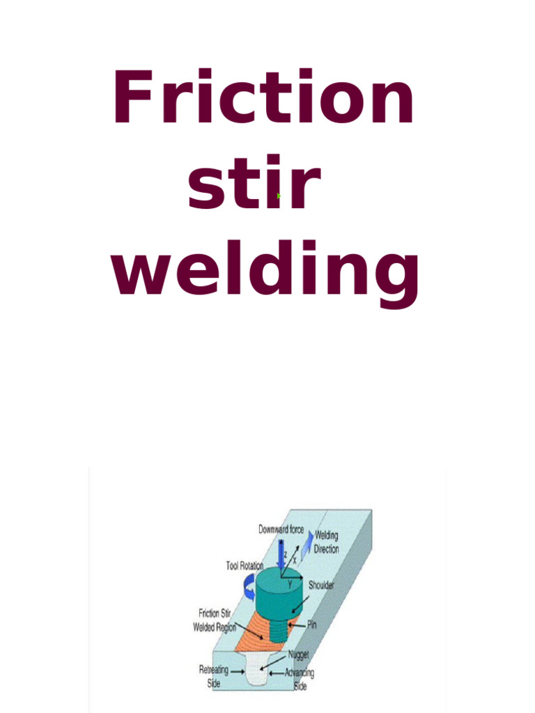Friction Stir Welding: Benefits & Techniques | PDF | Construction | Welding