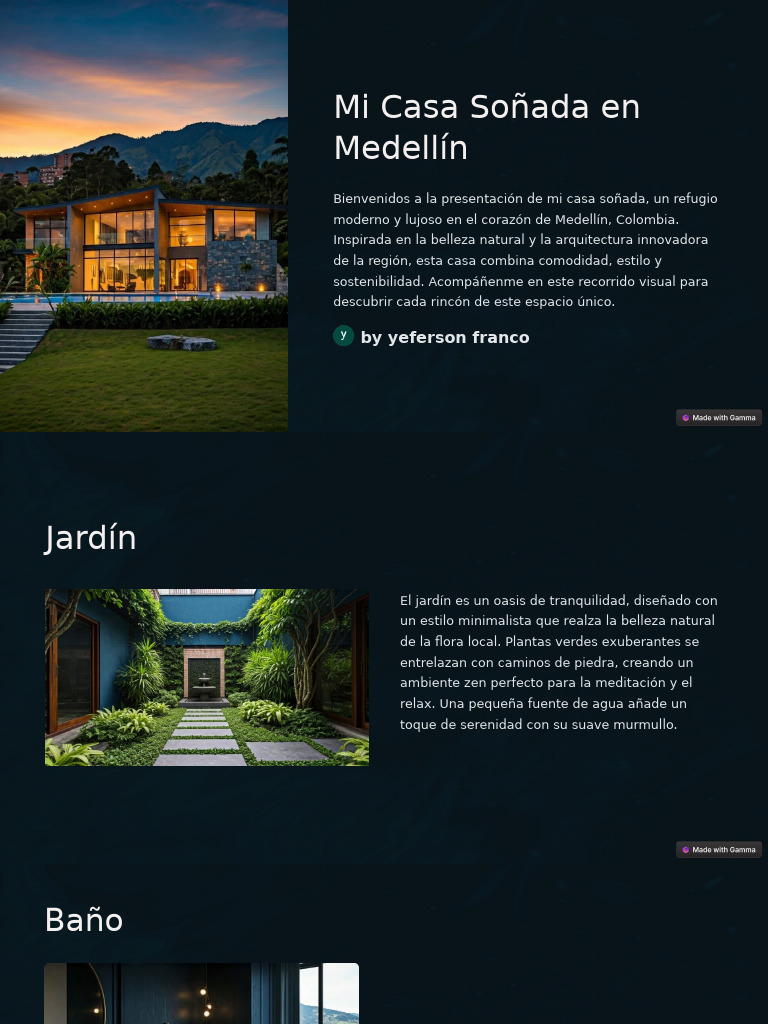 Mi Casa Sonada en Medellin | PDF | Dormitorio | Minimalismo