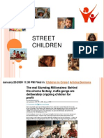 Street Children Crisis in India