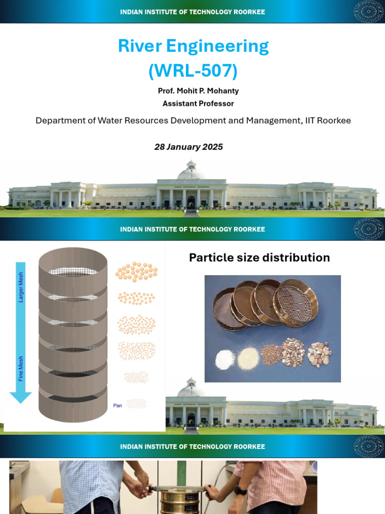 River Engineering: Sediment Transport Analysis | PDF