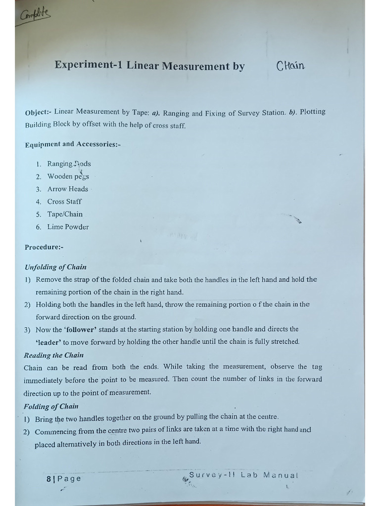 Civil Lab Experiment - 1 | PDF