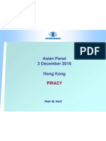 Asian Panel 3 December 2010 Hong Kong: Piracy