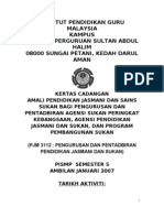 Kertas Kerja PJ