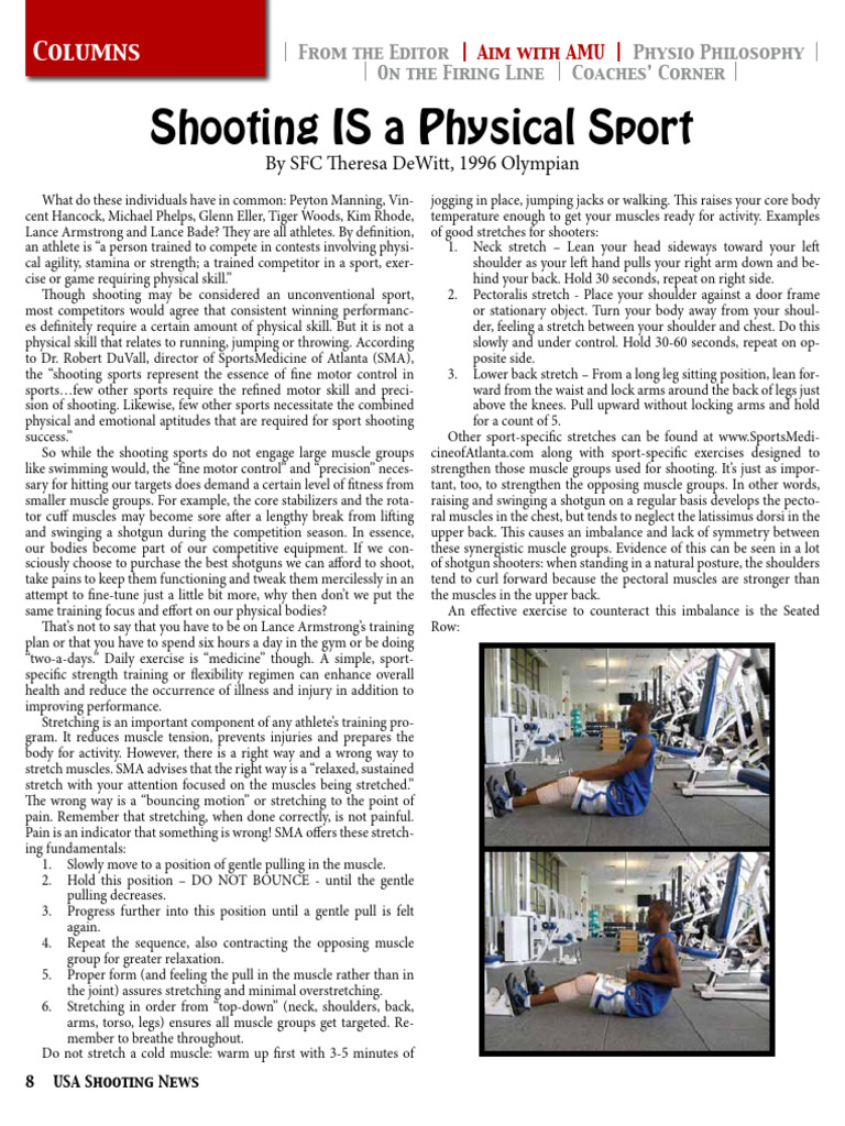 Shooting: An Underappreciated Sport | PDF