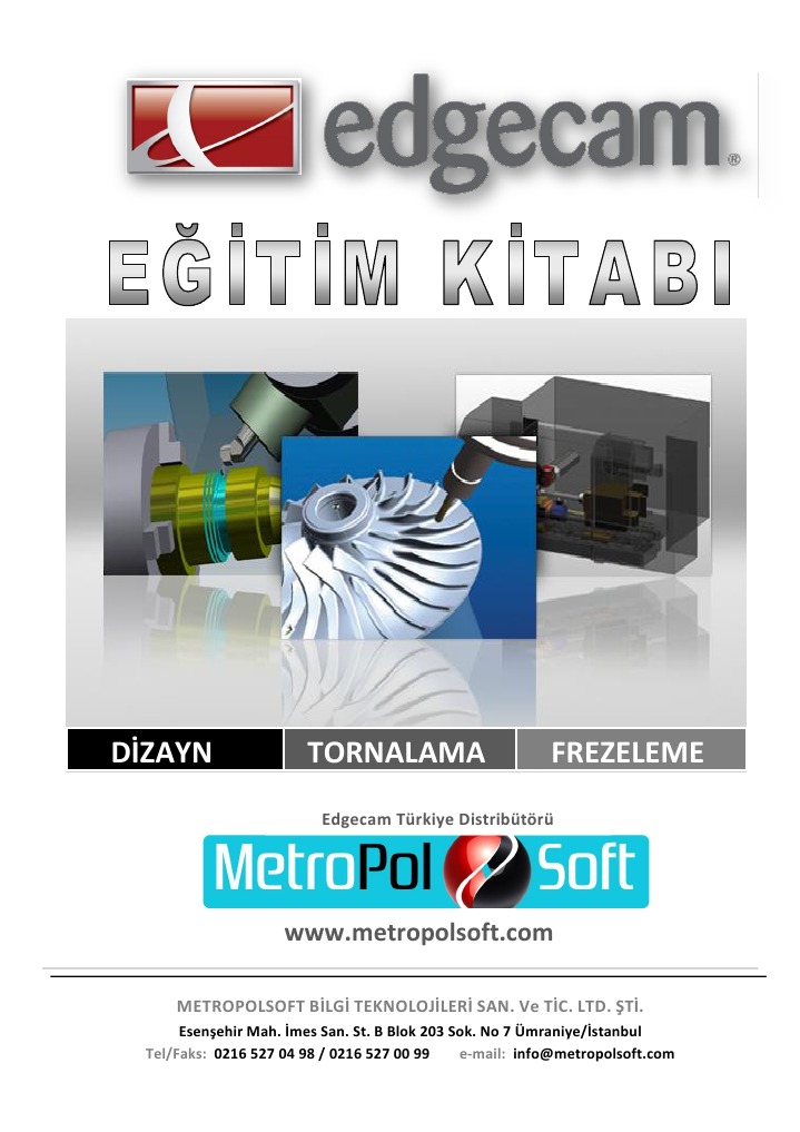 Edgecam Eğitim Kitabı | PDF