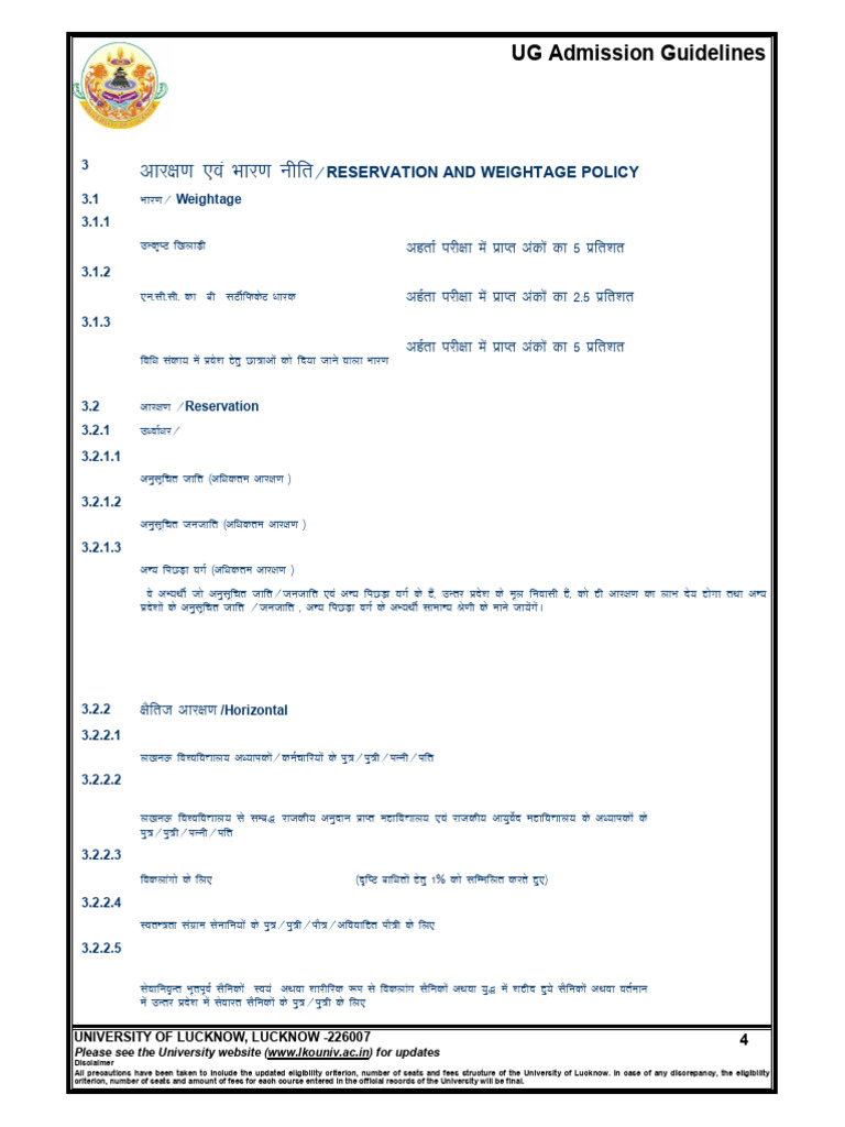 Reservation and Weightage Policies | PDF | Politics Of India ...