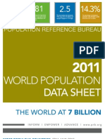 2011 Population Data Sheet Eng