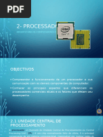 Estrutura e Funções da CPU | PDF | Unidade central de processamento ...