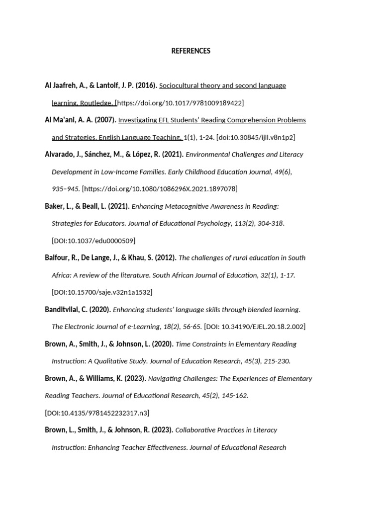 Reading Comprehension Research Insights | PDF | Reading Comprehension ...