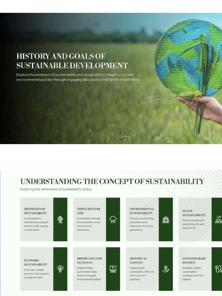 Sustainable Development | PDF