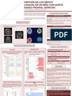 Descripción de Los Déficit Neuropsicológicos en Un Niño Con Quiste Aracnoideo Frontal Derecho