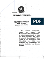 RELATÓRIO PARCIAL DA COMISSÃO TEMPORÁRIA EXTERNA DO SENADO FEDERAL SOBRE DEMARCAÇÃO DE TERRAS INDÍGENAS - SANTA CATARINA