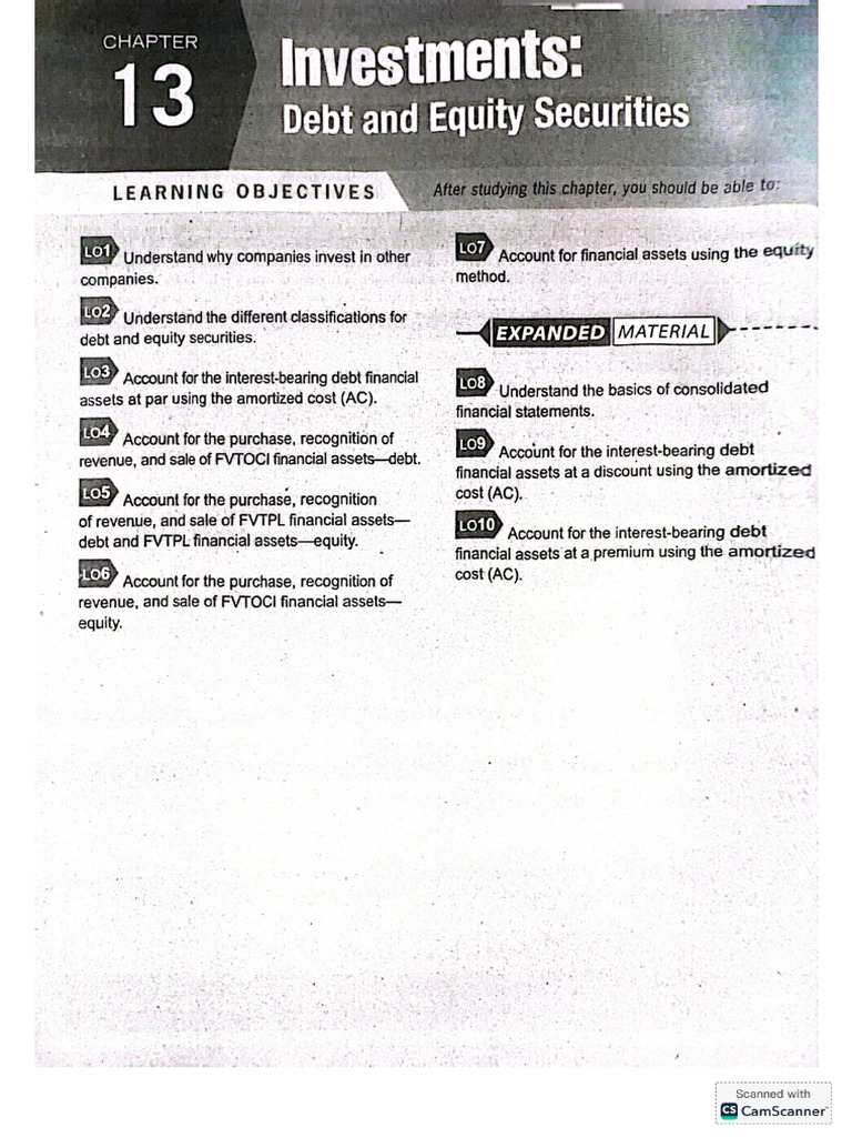 Investment Stice | PDF