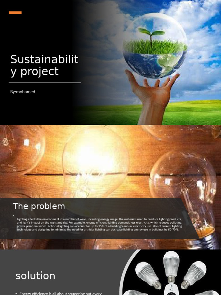 Benefits of LED Lighting for Sustainability | PDF