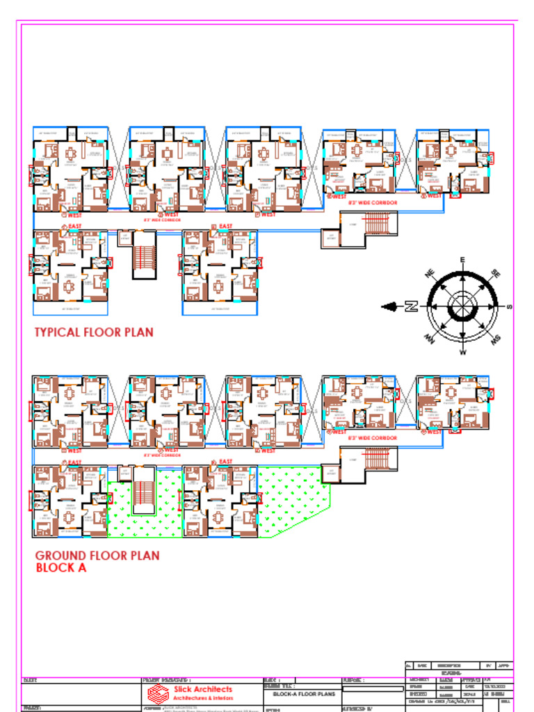 Arca Final Plans Block-A | PDF