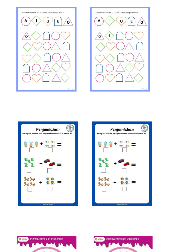 Work Sheet | PDF