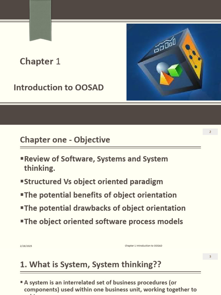 Introduction to OOSAD Concepts | PDF | Software Development Process ...