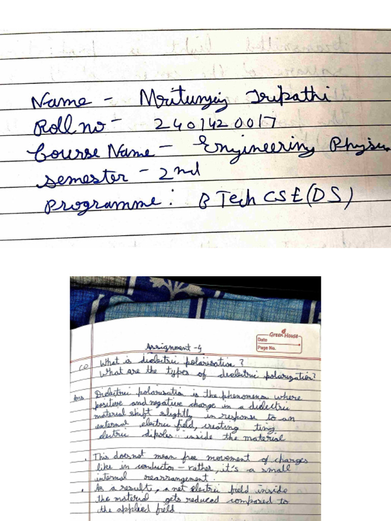 Assignment 4 Physics | PDF