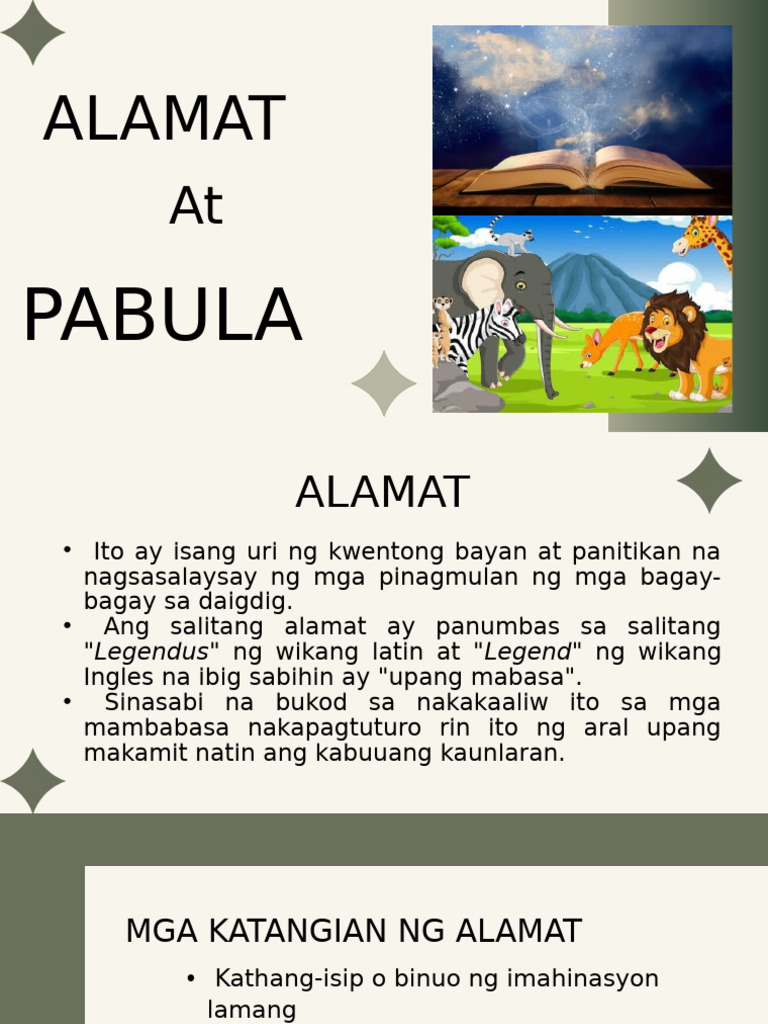 Group 4 (Alamat at Pabula) | PDF