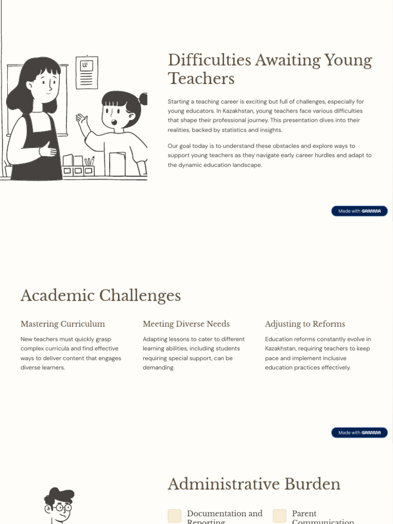 Challenges Faced by Young Teachers | PDF | Teachers | Mentorship