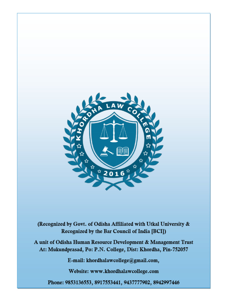 Utkal University Law Admission Guide | PDF | Fee | Justice