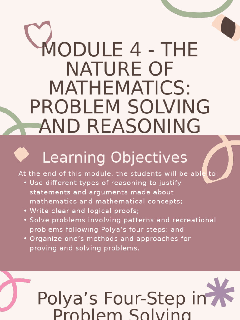 Mathematics Problem Solving Strategies | PDF | Mathematics | Reason