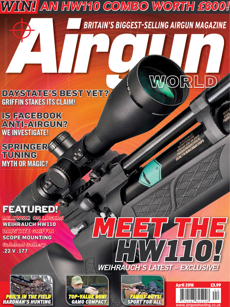 Airgun World (PDFDrive) | PDF | Gases | Firearms