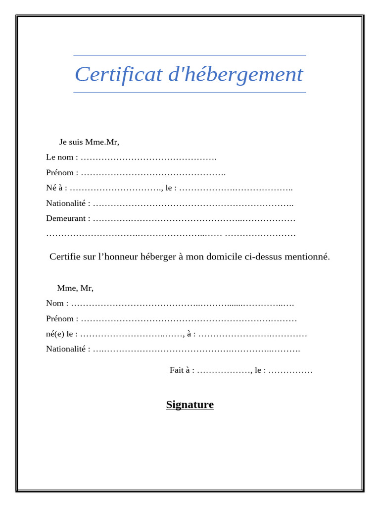 Certificat D | PDF
