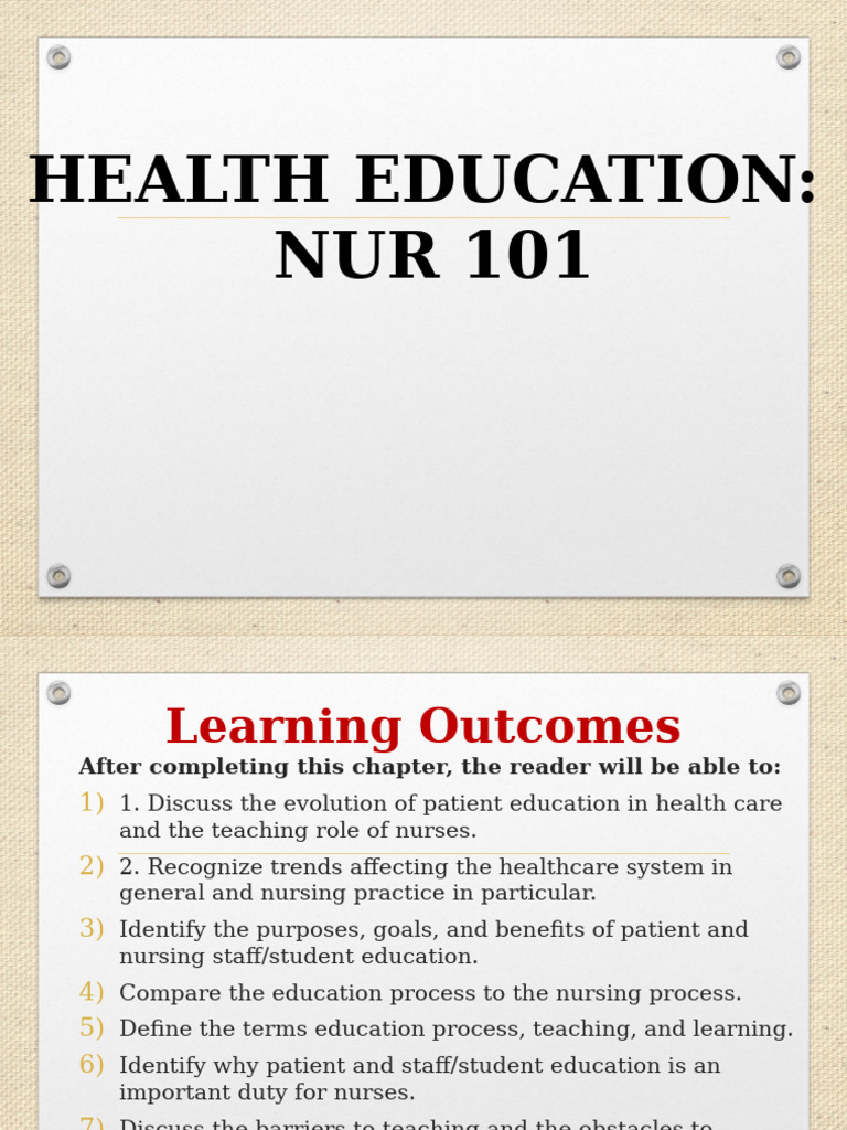 Nurse Education in Patient Care | PDF | Nursing | Health Care