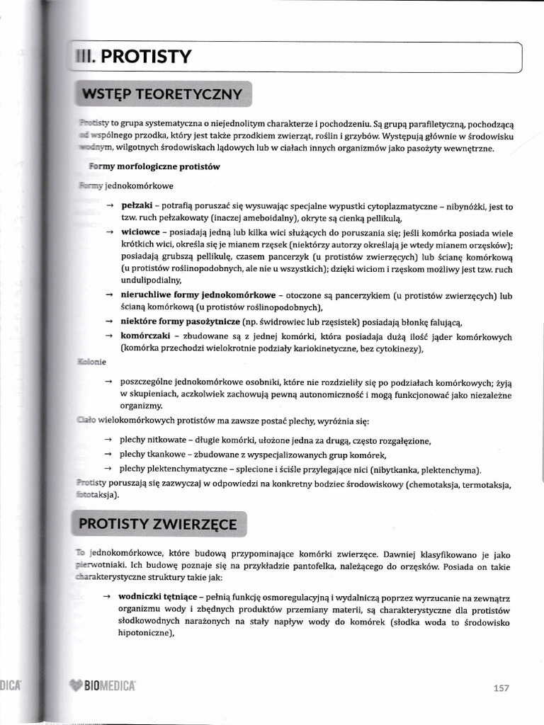 III. Protisty | PDF
