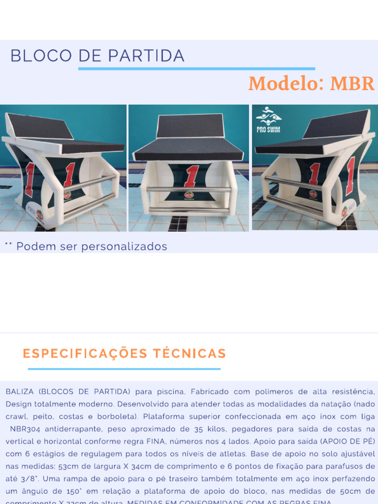 Ficha Tecnica - Bloco de Partida MBR | PDF