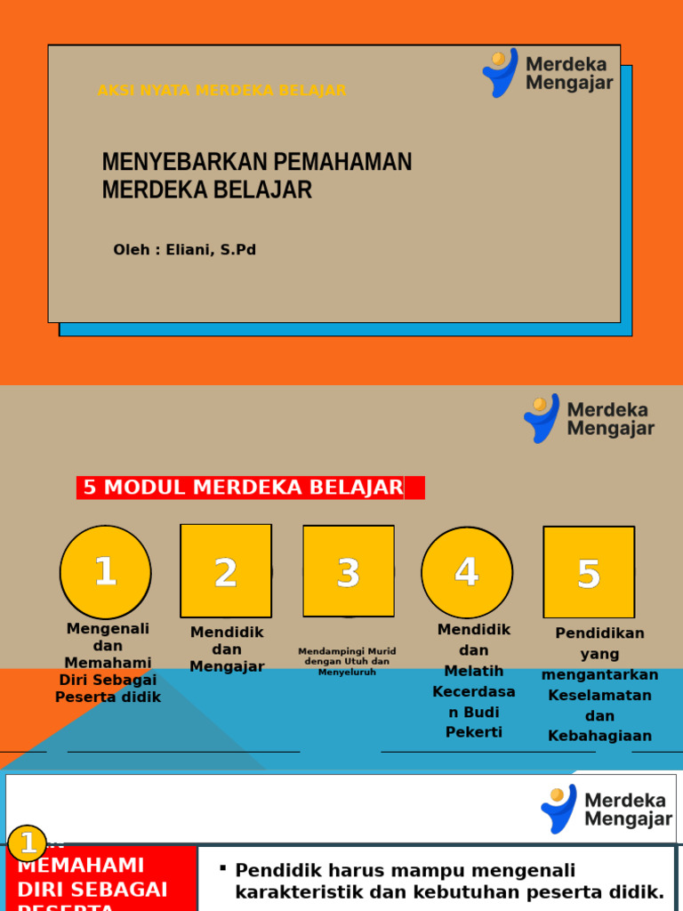 Menyebarkan Pemahaman Merdeka Belajar | PDF