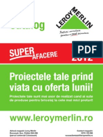 Catalog SuperAfacereLeroy Merlin Martie