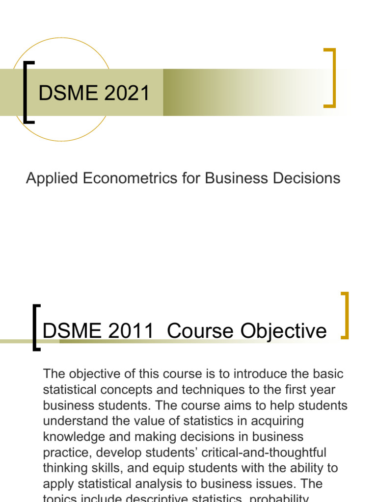 1 Introduction (Student Version) | PDF | Statistics | Type I And Type ...