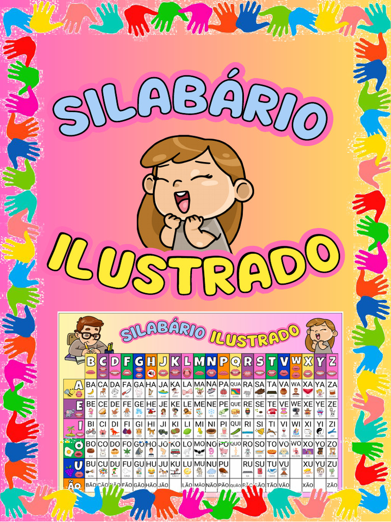 Silabário Ilustrado para Imprimir | PDF