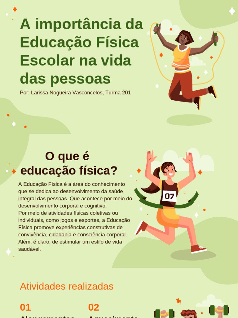 Importância da Educação Física Escolar | PDF