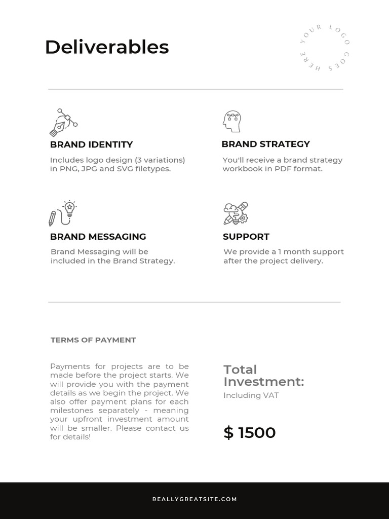 Brand Strategy and Logo Design Package | PDF