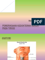 Pemeriksaan Kedokteran Nuklir Pada Tiroid