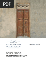 Saudi Arabia Investment Guide 2010