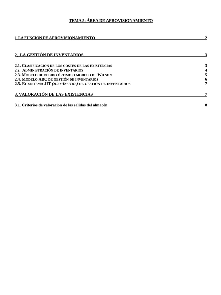 Aprovisionamiento | PDF | Lean Manufacturing | Business