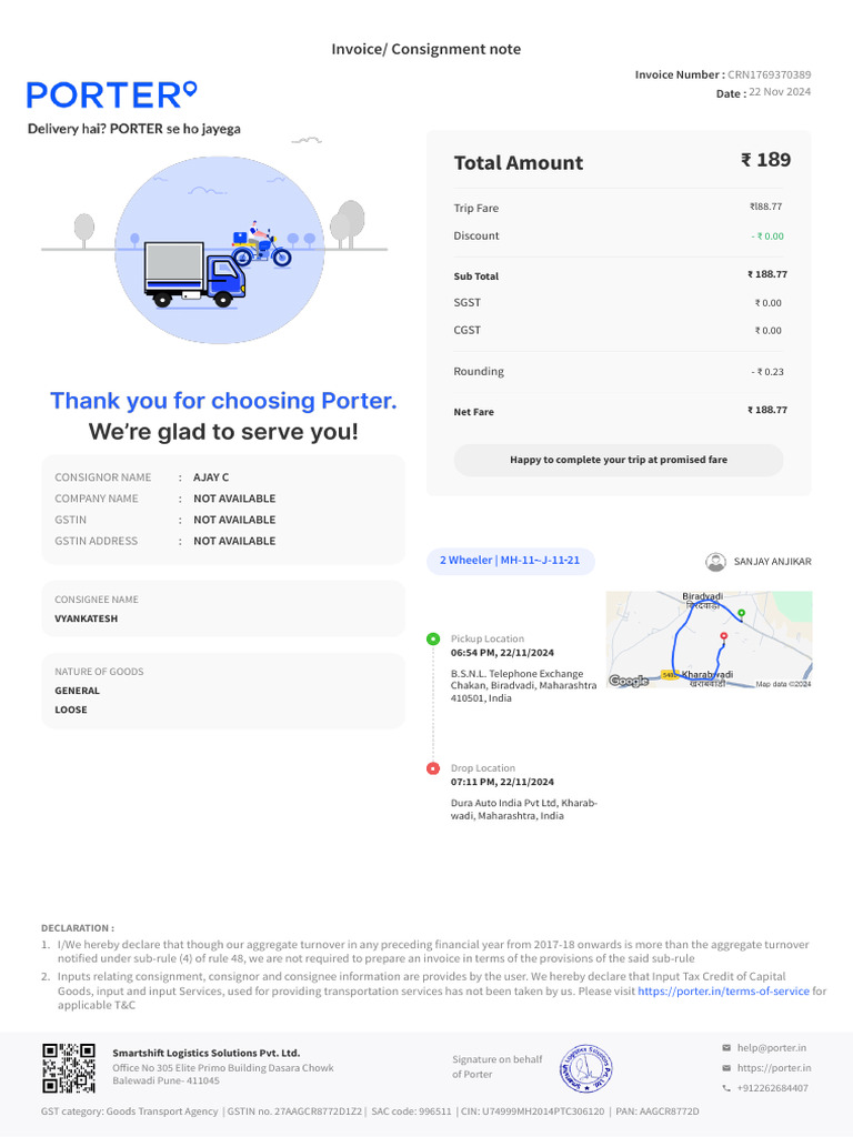 Invoice CRN176937038 | PDF