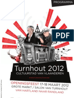 Openingsfeest Turnhout 2012: Het Programma