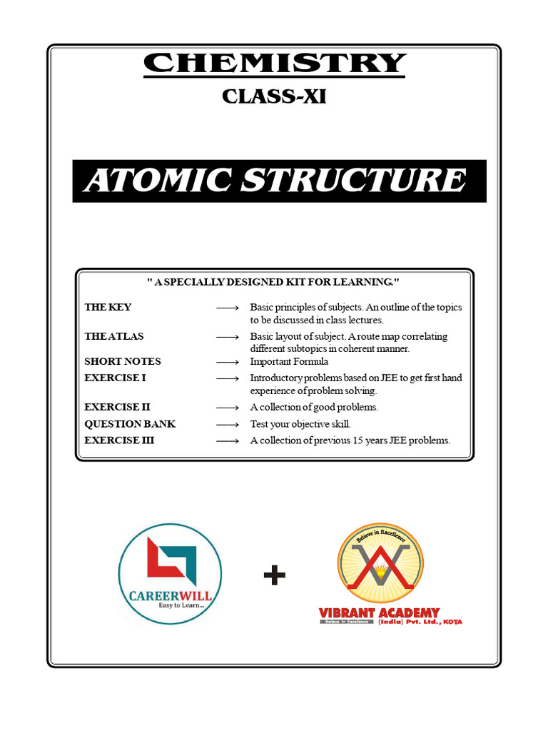 Key Concepts in Atomic Structure | PDF | Atomic Orbital | Emission Spectrum