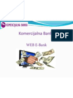 Web E-Bank Komercijalna Banka